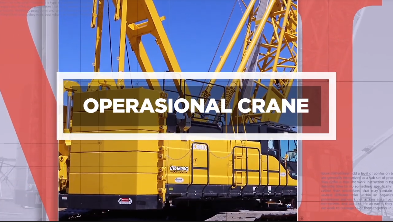 Petunjuk Kerja Operasional Crane