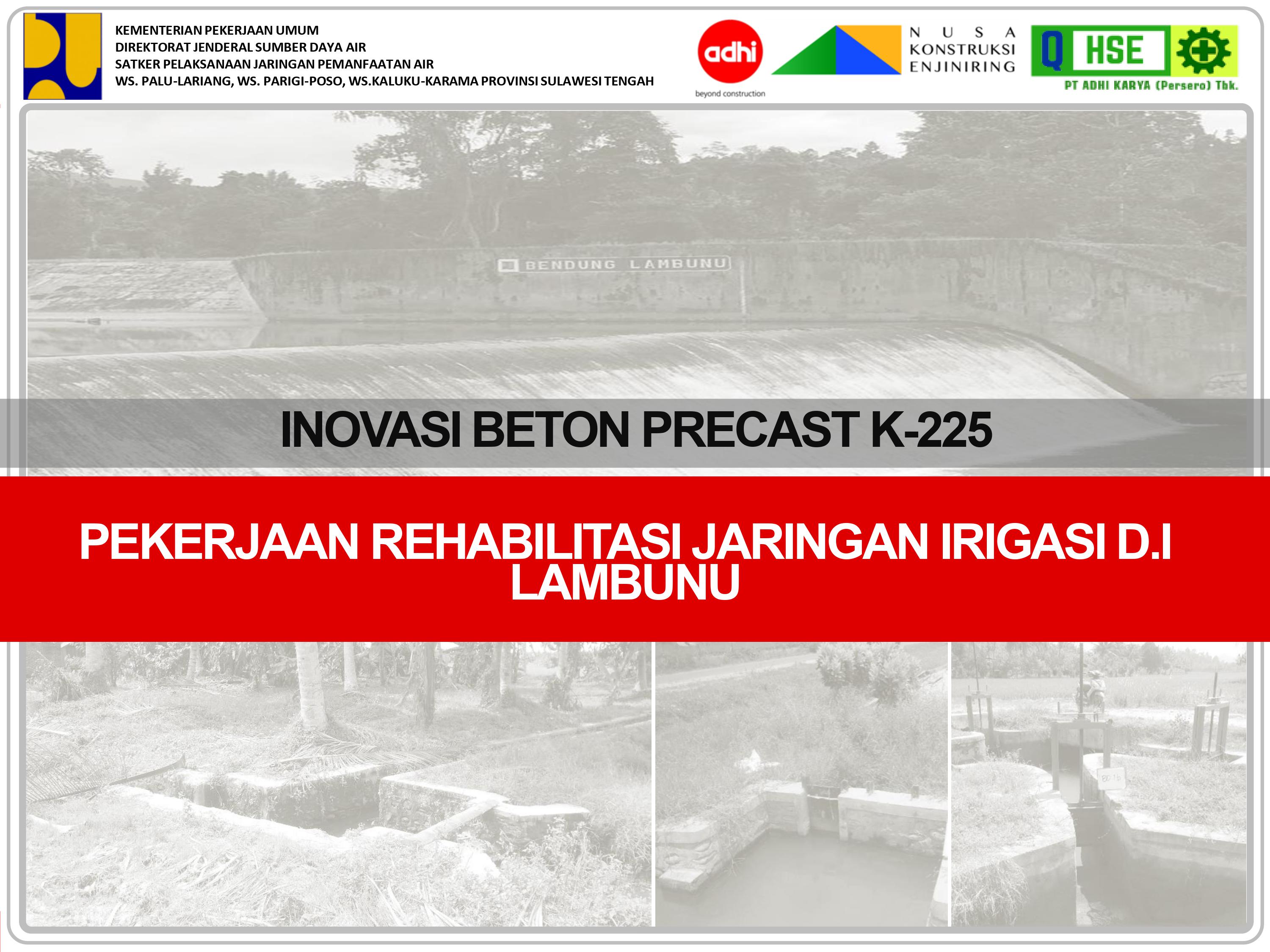 Inovasi Beton Precast K-225