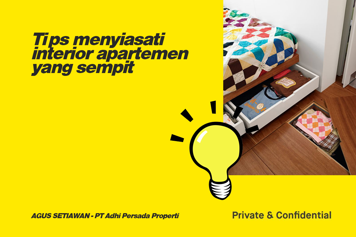 Tips Menyiasati Apartemen Sempit