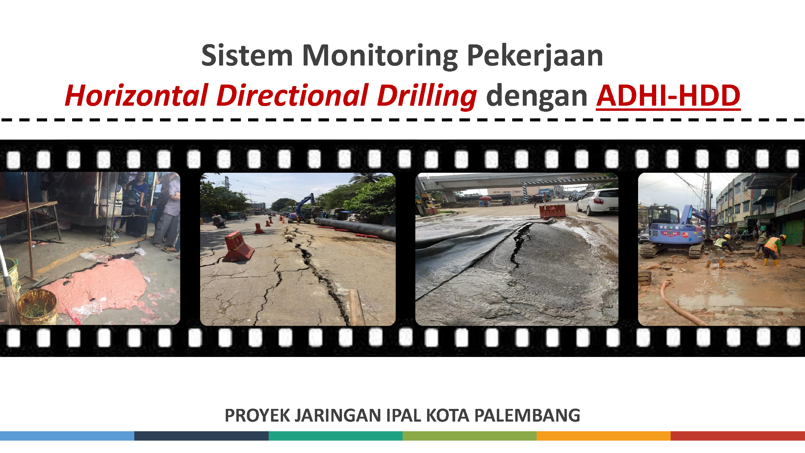 Monitoring Pekerjaan Horizontal Directional Drilling dengan AdhiHDD