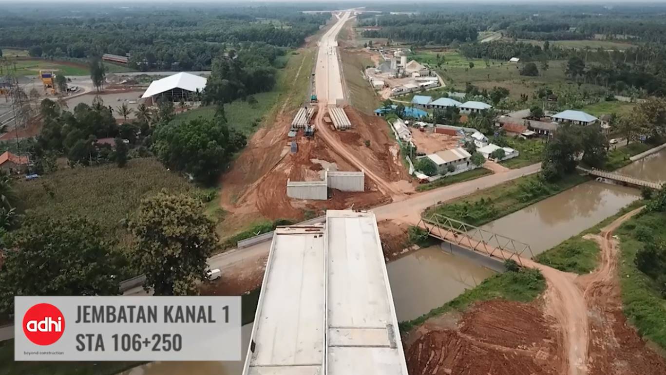 Metode Kerja Erection Girder Kanal 1,Trans Sumatera Paket 3