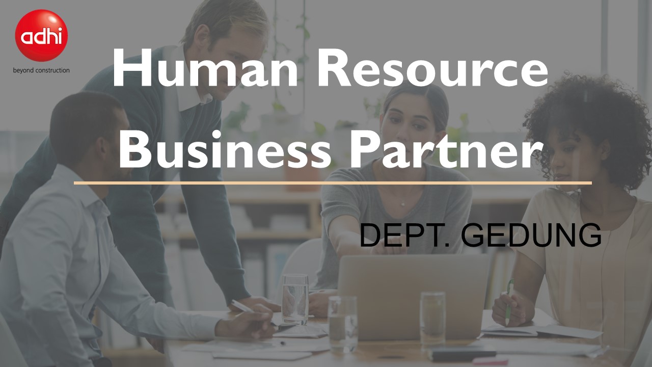 Human Resource Business Partner - Dept. Gedung