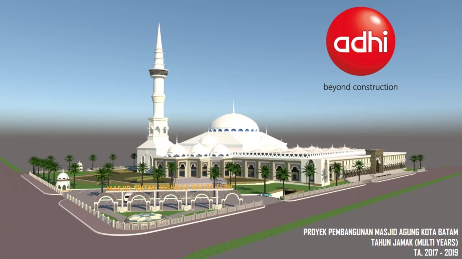 Proyek Pembangunan Masjid Agung Kota Batam