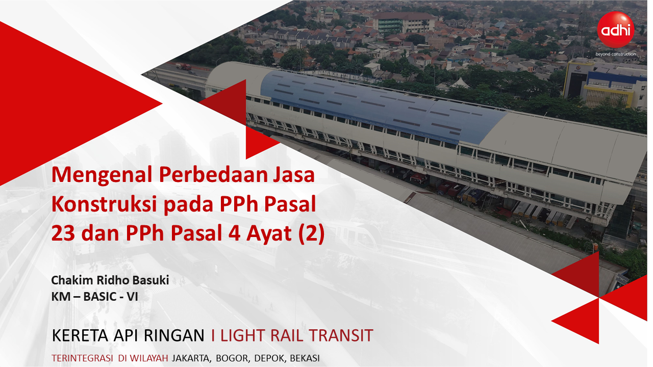 Mengenal Perbedaan Jasa Konstruksi Pada PPH Pasal <span class="highlight">2</span>3 dan PPH Pasal 4 Ayat (<span class="highlight">2</span>)