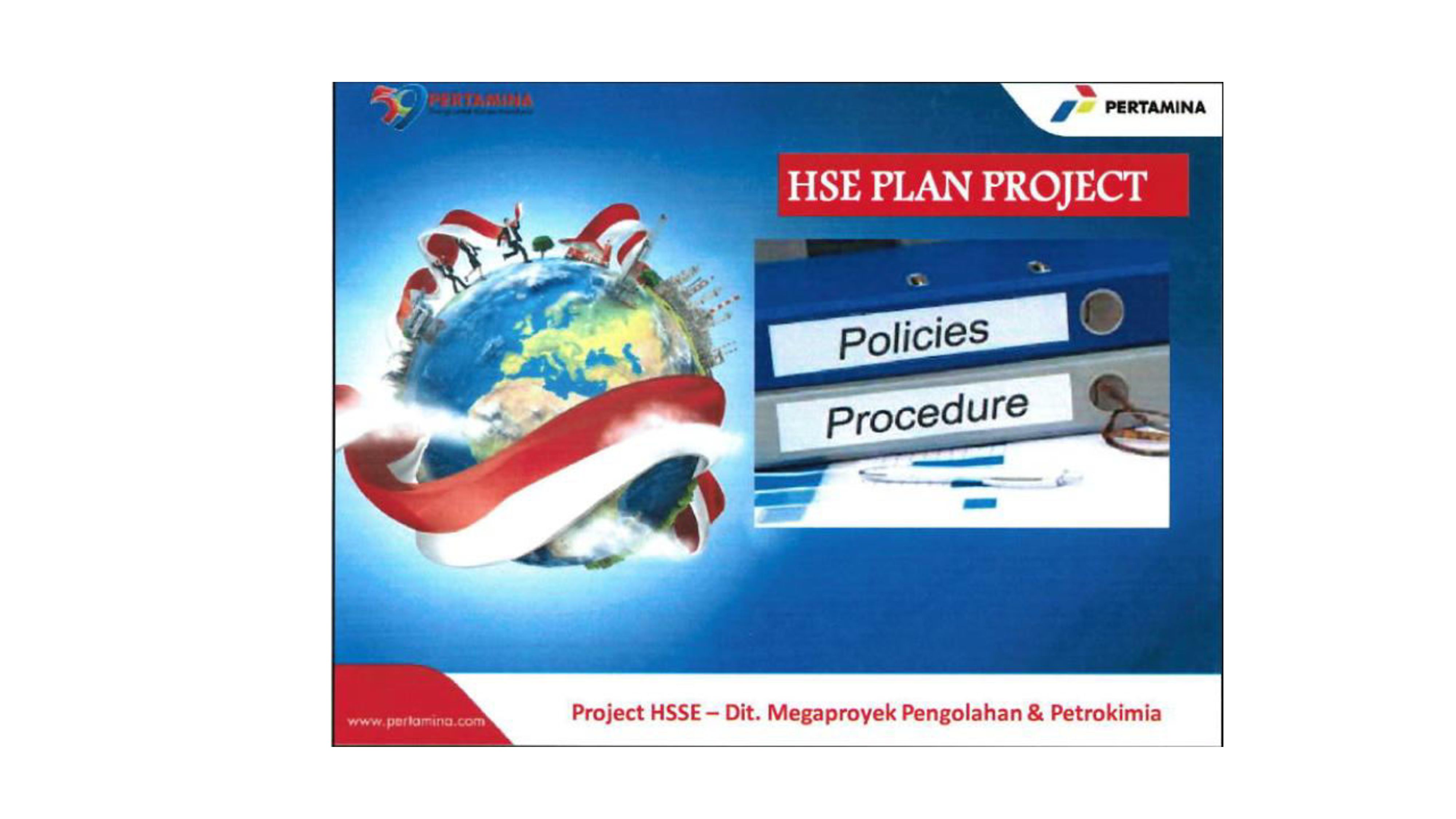 HSE Plan Proyek ADHI SHOLAB Pertamina