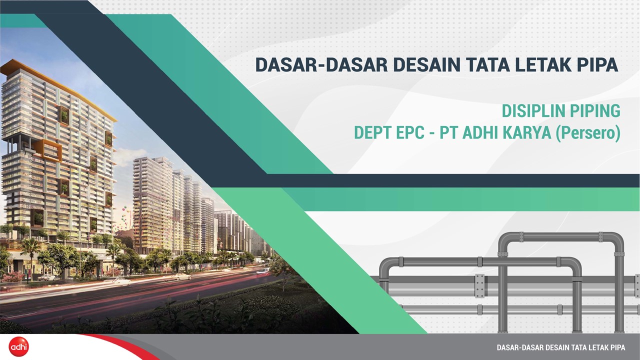 Dasar-Dasar Tata Letak Pipa