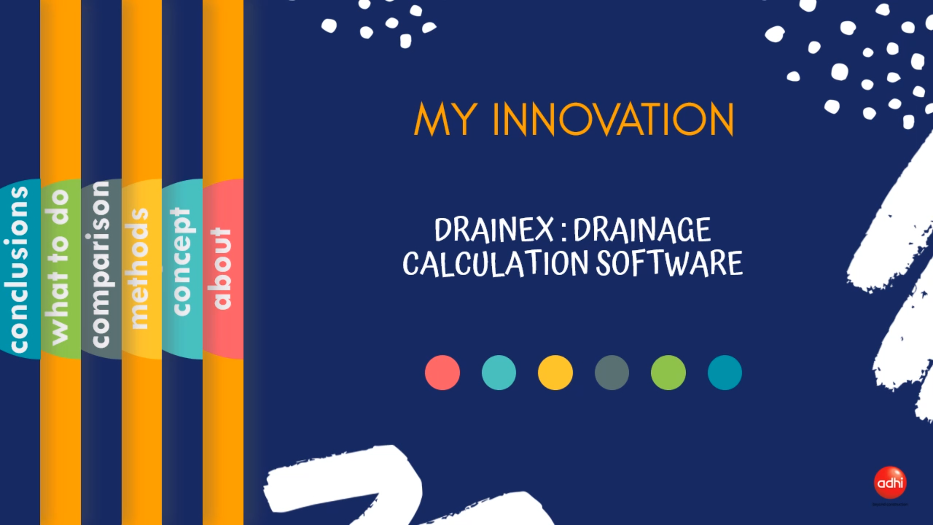 [JUARA 1] DRAINEX Drainage Calculation Software