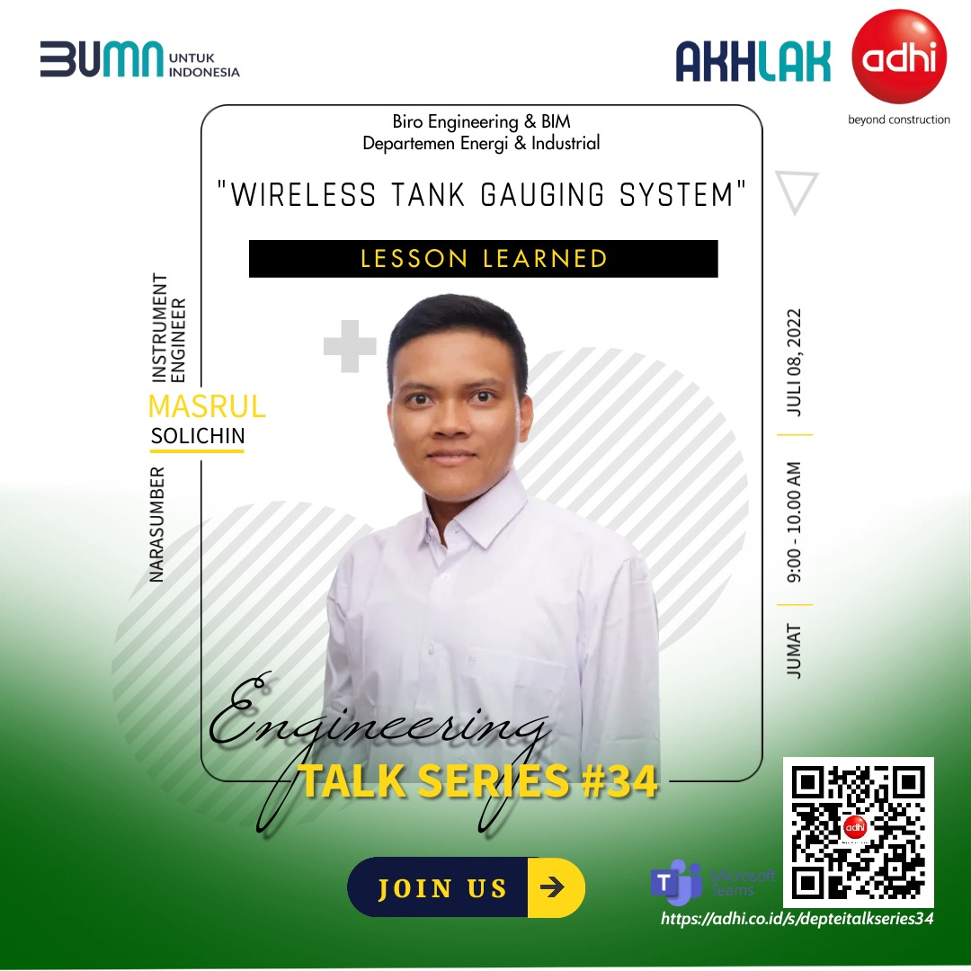 Wireless Tank Gauging System, Tanki PAFT RU V Balikpapan