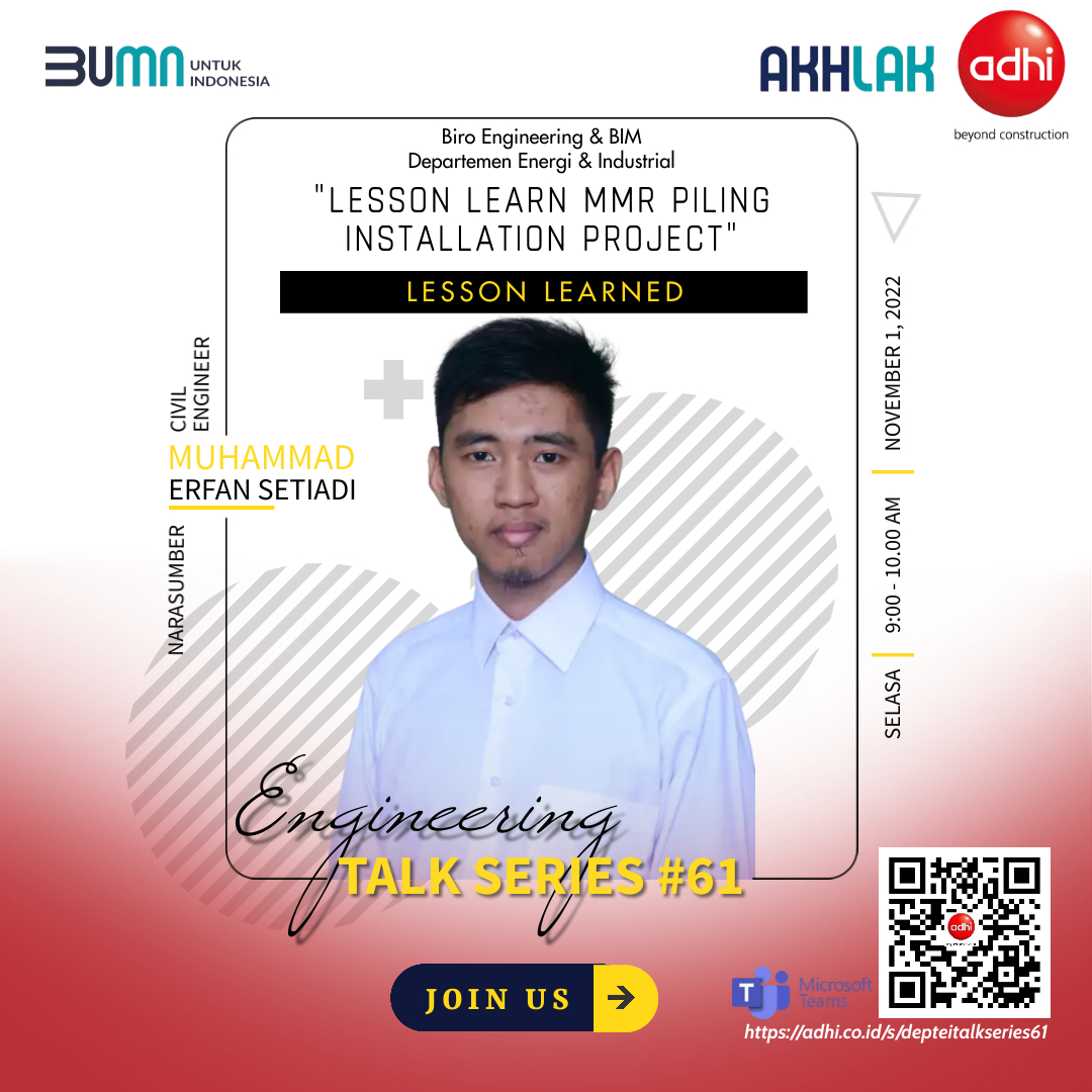 Lesson Learn MMR Piling Installation Project