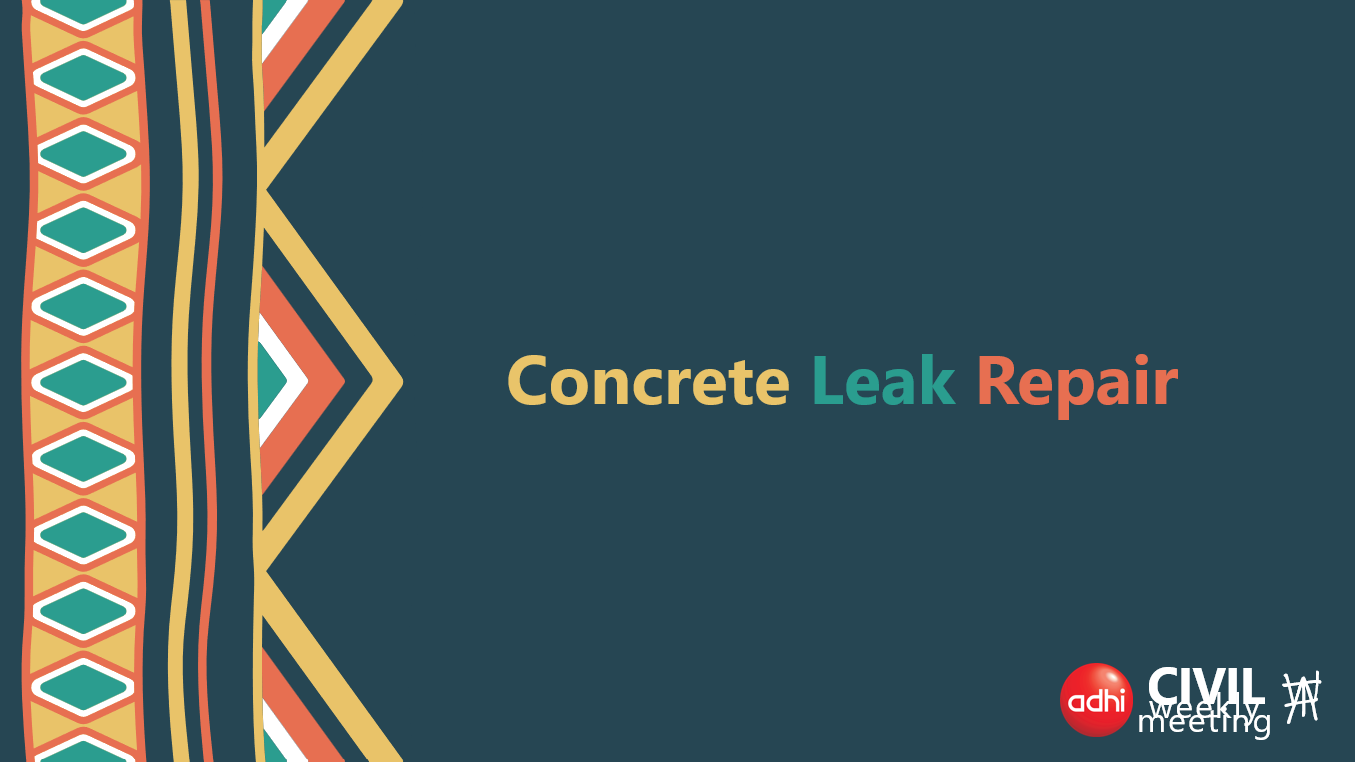 Concrete Leak Repair