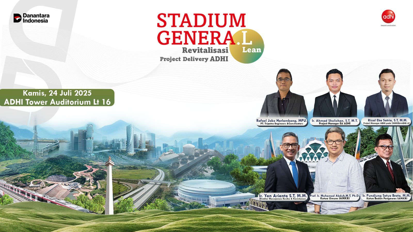 STADIUM GENERA.Lean: Revitalisasi Project Delivery
