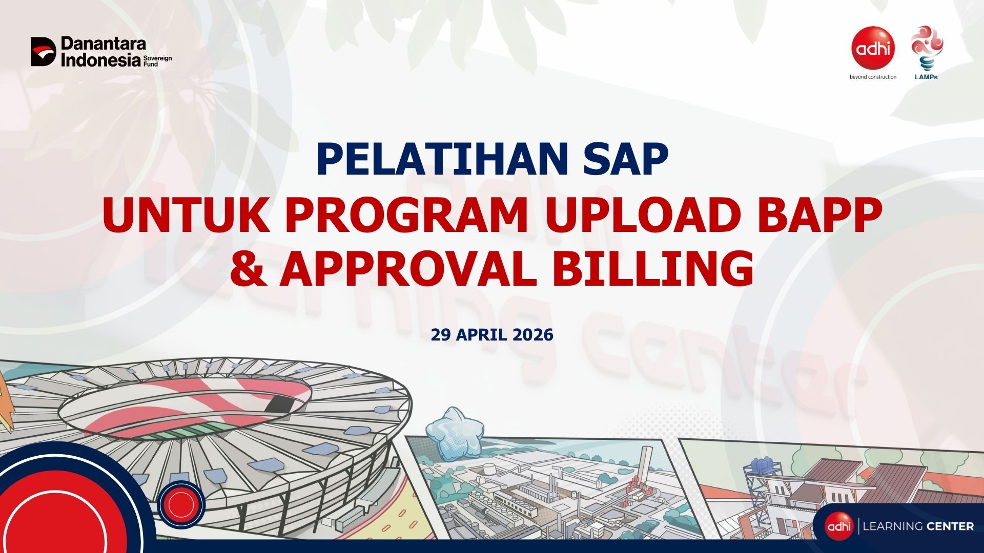 Pelatihan SAP untuk Program Upload BAPP &amp; Approval Billing