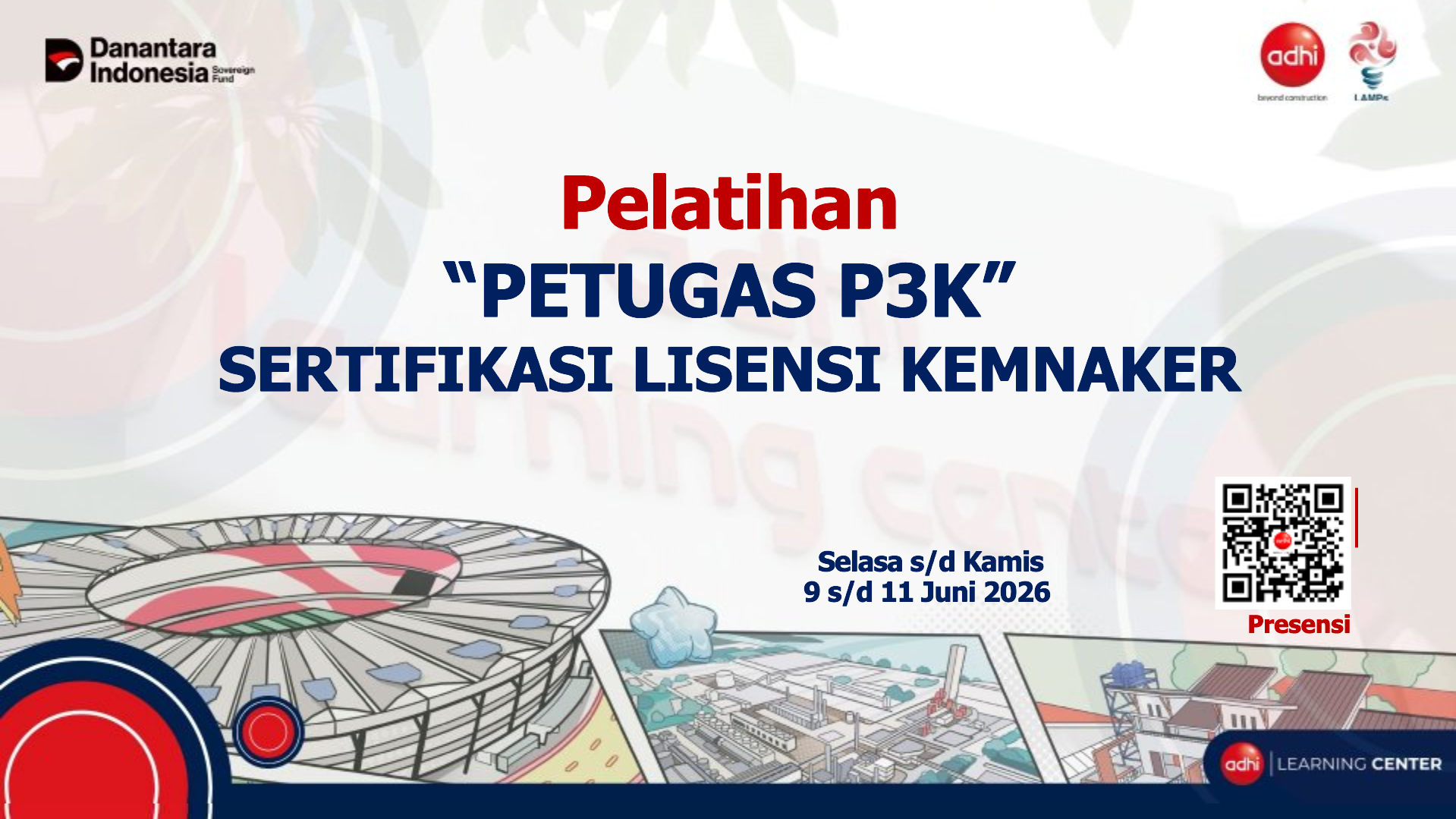Pelatihan Petugas P3K Sertifikasi Lisensi KEMNAKER