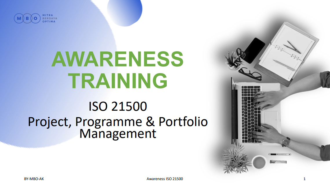 Pelatihan Awareness & Internal Auditor ISO 21500 Project Management Series