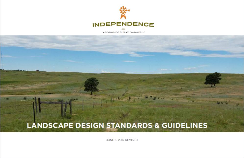 Landscape Design Standards &amp; Guidelines