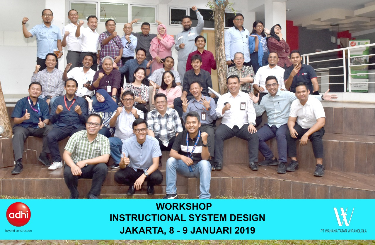 Workshop Instructional System Design, 8-9 Januari <span class="highlight">2</span>019