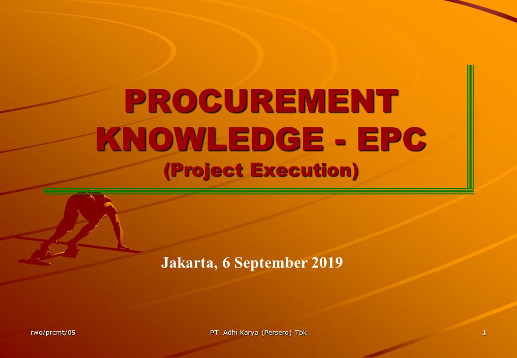 Procurement Knowledge EPC