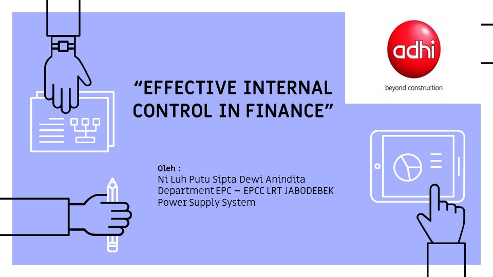 Effective Internal Control In Finance